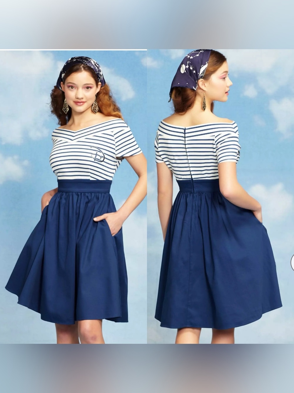 Her Universe Disney Logo Retro Cap
Sleeve Dress
